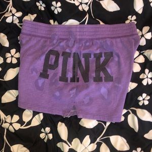 PINK VICTORIA SECRET SHORTS